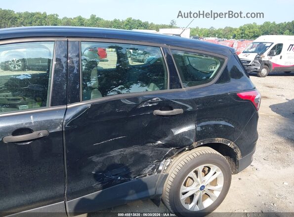 1FMCU0F7XJUB95603 2018 FORD ESCAPE Black Դիմացի տեսք