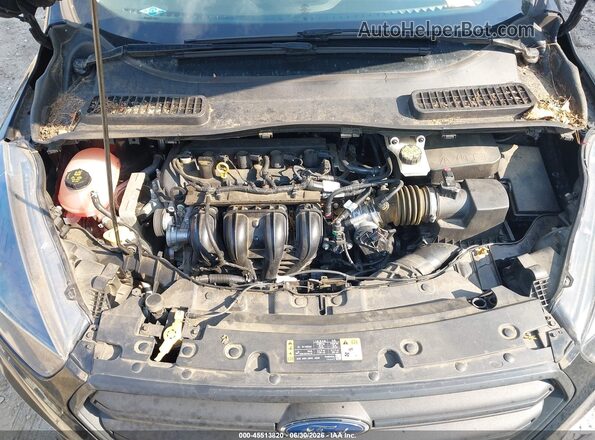 1FMCU0F7XJUB95603 2018 FORD ESCAPE Black Հետևի տեսք