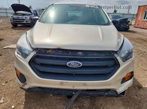 1FMCU0F7XJUB98761 2018 FORD ESCAPE Beige Դիմացի տեսք