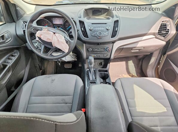 1FMCU0F7XJUB98761 2018 FORD ESCAPE Beige Առջևի վահանակի տեսք