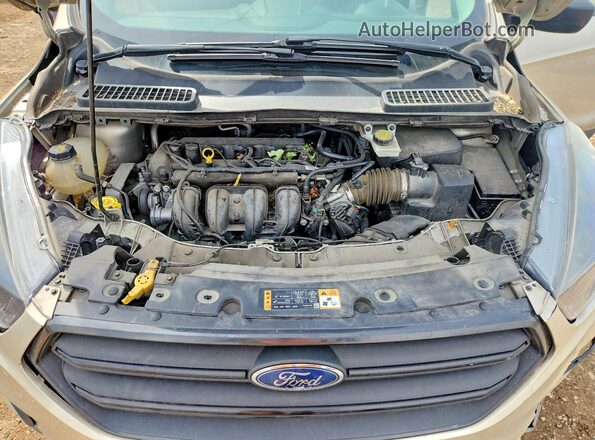 1FMCU0F7XJUB98761 2018 FORD ESCAPE Beige Սալոնի հետևի տեսք