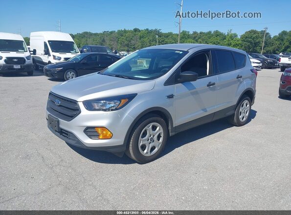 1FMCU0F7XKUB88989 2019 FORD ESCAPE Silver Передня ліва чверть