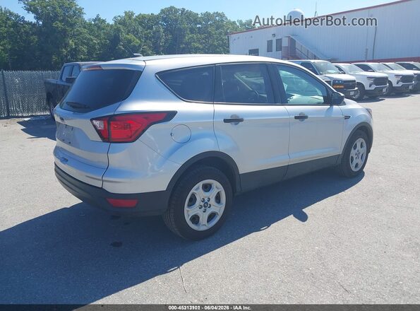 1FMCU0F7XKUB88989 2019 FORD ESCAPE Silver Задня права чверть