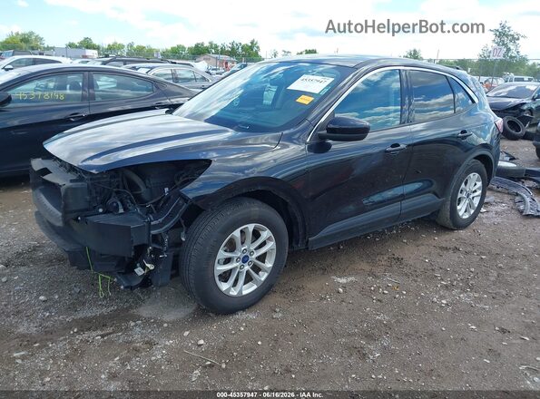 1FMCU0G60LUB23219 2020 FORD ESCAPE Black Առջևի ձախ երեք քառորդ տեսարան