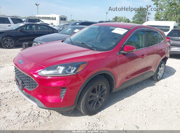 1FMCU0G60LUC32201 2020 FORD ESCAPE Red წინა მარცხენა ხედი სამი მეოთხედიდან