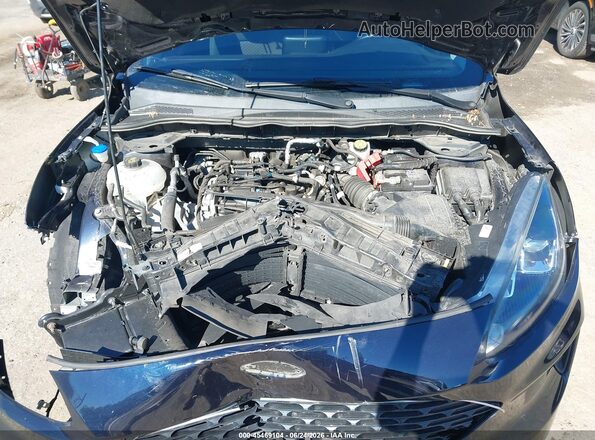 1FMCU0G60MUA48488 2021 FORD ESCAPE Dark Blue Вид ззаду