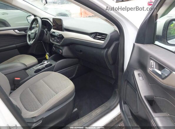 1FMCU0G60MUB00167 2021 FORD ESCAPE Белый Вид салона спереди