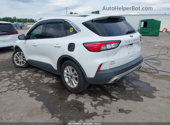 1FMCU0G60MUB00167 2021 FORD ESCAPE Белый Задняя левая четверть
