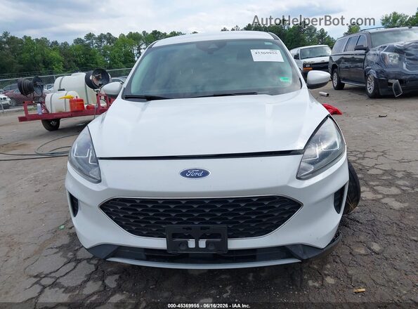 1FMCU0G60MUB00167 2021 FORD ESCAPE Белый Вид щитка приборов