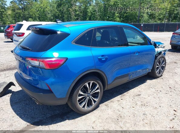 1FMCU0G60MUB01688 2021 FORD ESCAPE Blue Tył prawy