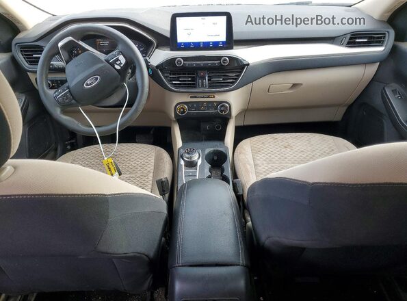 1FMCU0G61LUC39609 2020 FORD ESCAPE White Dashboard view