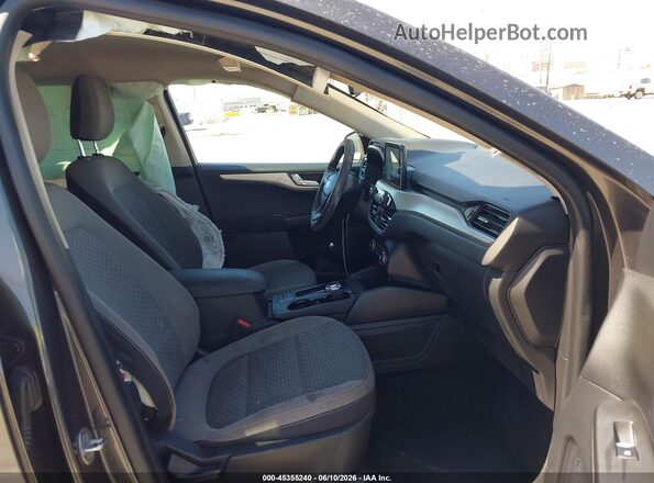 1FMCU0G62LUC03945 2020 FORD ESCAPE Gray Widok wnętrza z przodu