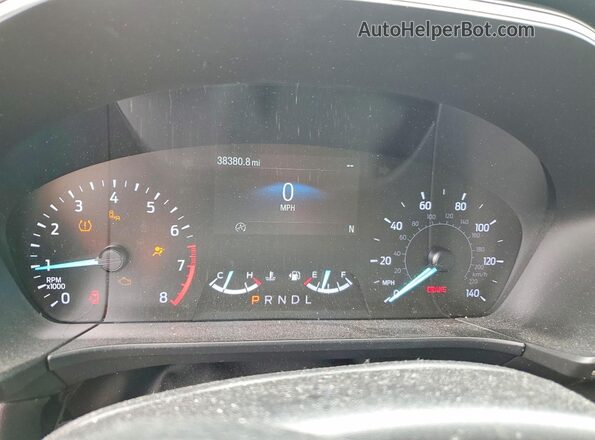 1FMCU0G62MUB20565 2021 FORD ESCAPE Серый Вид щитка приборов