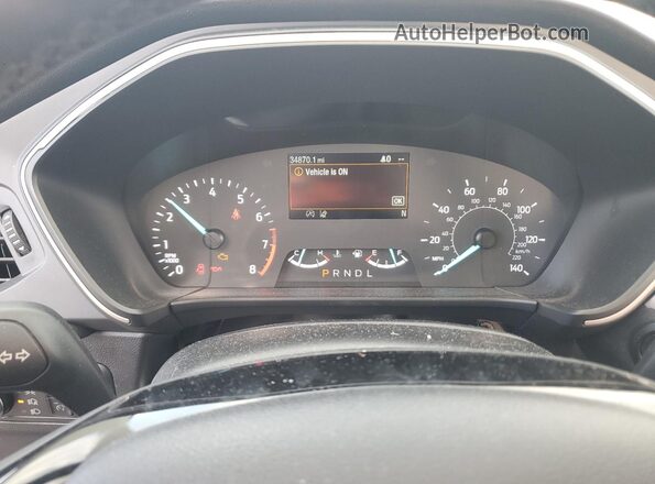 1FMCU0G62NUB97048 2022 FORD ESCAPE Charcoal Instrument cluster view