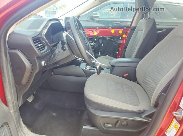1FMCU0G63LUB22680 2020 FORD ESCAPE Red Widok wnętrza z przodu