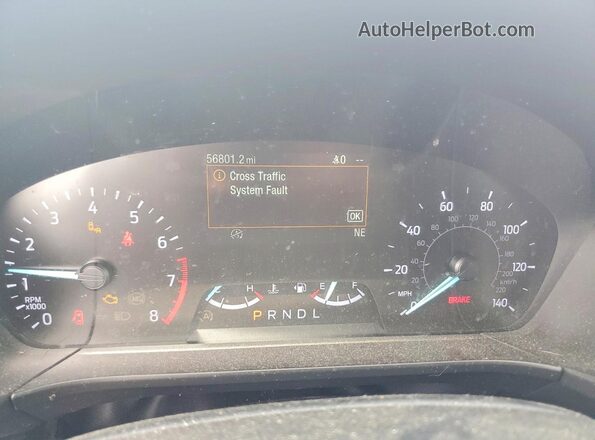 1FMCU0G63LUB22680 2020 FORD ESCAPE Red Widok zestawu wskaźników