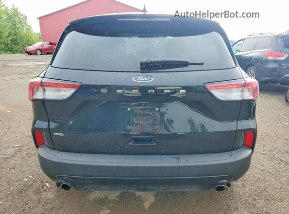 1FMCU0G63MUA40983 2021 FORD ESCAPE Black უკანა ხედი