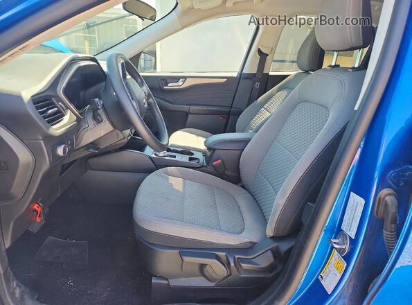 1FMCU0G63MUA46685 2021 FORD ESCAPE Синий Вид салона спереди