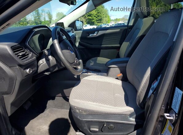 1FMCU0G63MUB33826 2021 FORD ESCAPE Black Front interior view