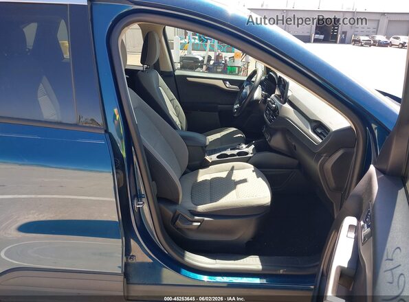1FMCU0G64LUB28729 2020 FORD ESCAPE Blue წინა სალონის ხედი