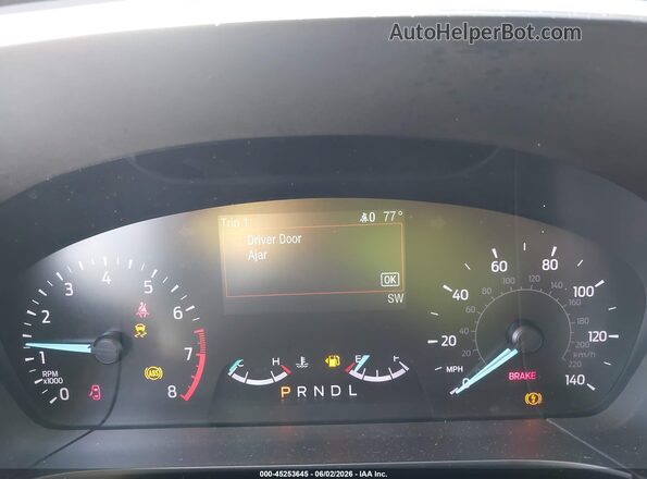 1FMCU0G64LUB28729 2020 FORD ESCAPE Blue უკანა სავარძლების ხედი