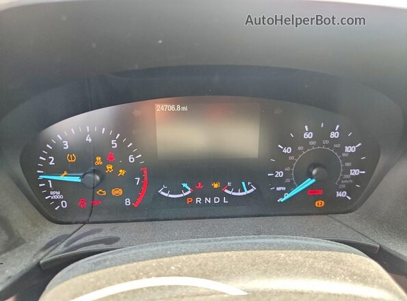 1FMCU0G64LUB89613 2020 FORD ESCAPE Black Սարքավորումների վահանակի տեսք