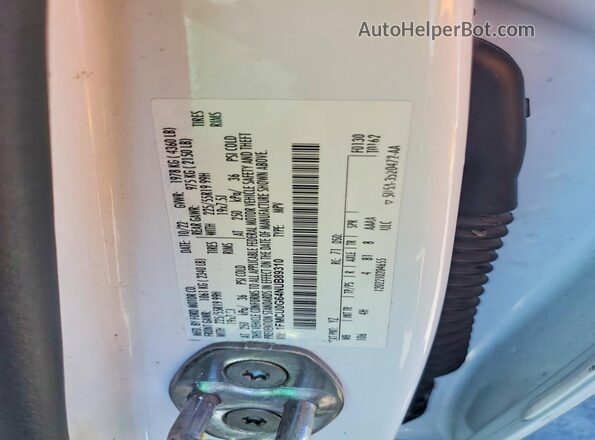 1FMCU0G64NUB89310 2022 FORD ESCAPE White 