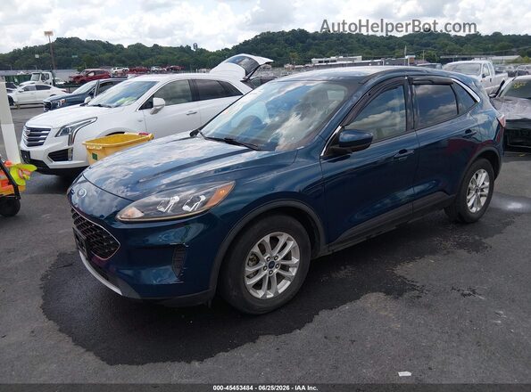 1FMCU0G65LUB67488 2020 FORD ESCAPE Синий Передняя левая четверть
