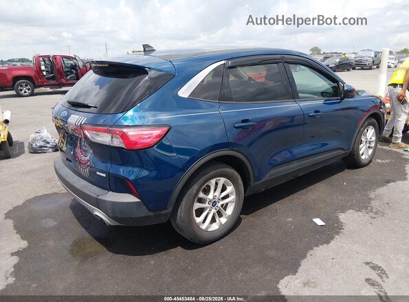 1FMCU0G65LUB67488 2020 FORD ESCAPE Синий Задняя правая четверть