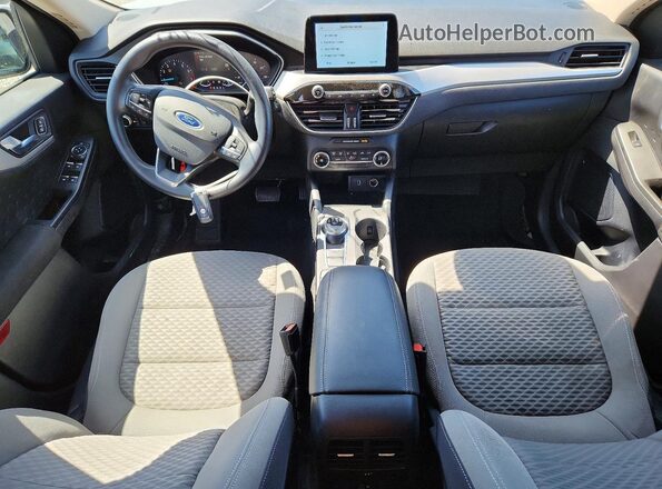 1FMCU0G65LUB94707 2020 FORD ESCAPE Silver Вид панелі приладів
