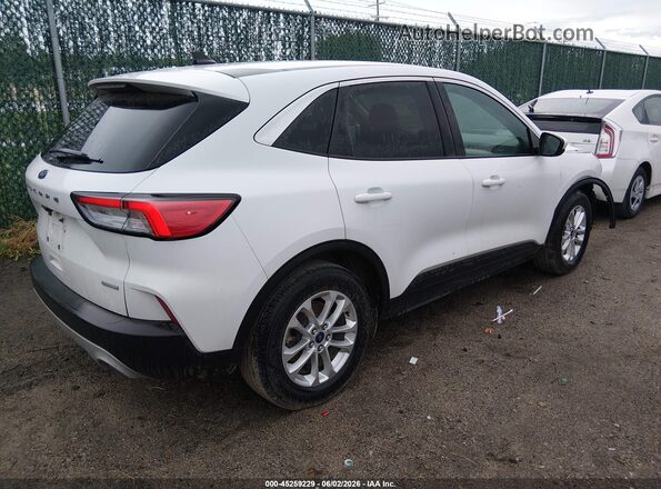 1FMCU0G65LUC11473 2020 FORD ESCAPE White Trasero derecho