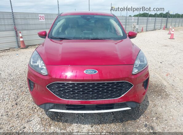1FMCU0G67LUB46965 2020 FORD ESCAPE Burgundy Widok zestawu wskaźników