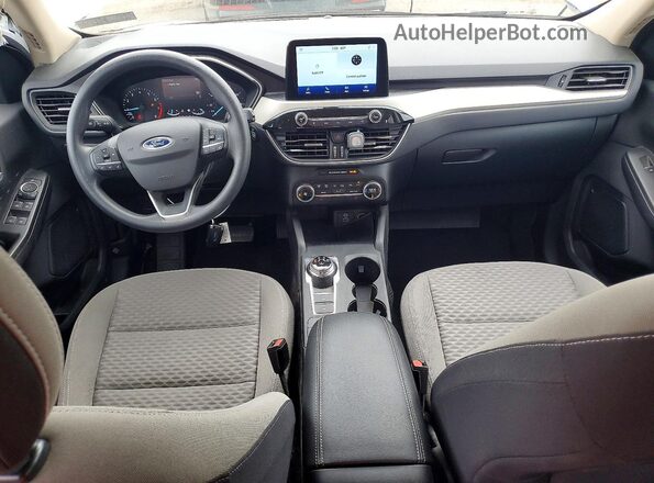 1FMCU0G67LUC50761 2020 FORD ESCAPE White Dashboard view