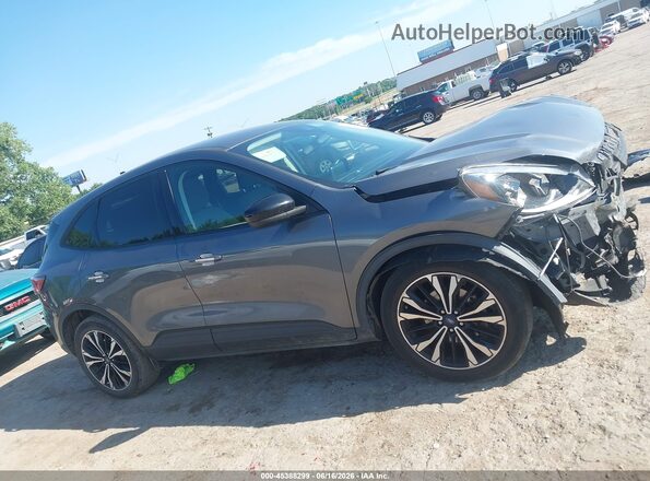 1FMCU0G67NUB01592 2022 FORD ESCAPE Gray 360 interior view