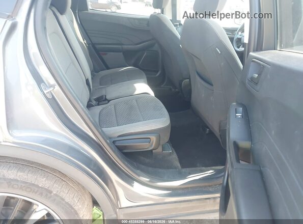 1FMCU0G67NUB01592 2022 FORD ESCAPE Gray VIN sticker view