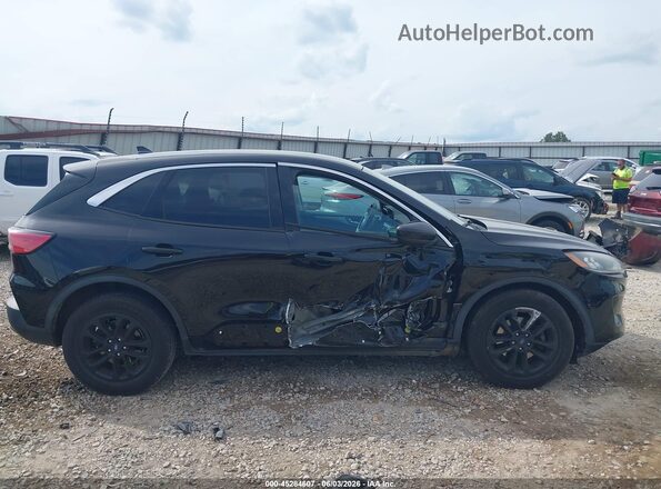 1FMCU0G68LUA00641 2020 FORD ESCAPE Black Widok wnętrza z tyłu
