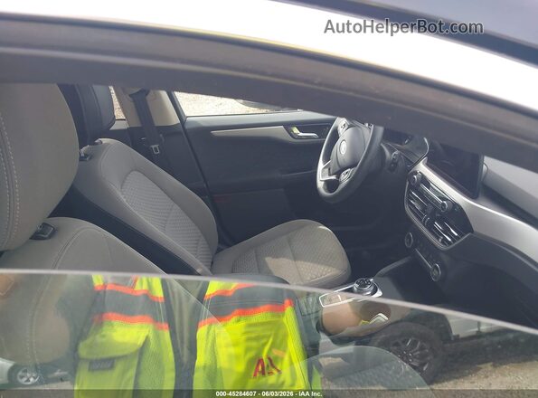 1FMCU0G68LUA00641 2020 FORD ESCAPE Black Widok wnętrza z przodu