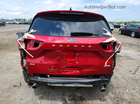 1FMCU0G68LUA69801 2020 FORD ESCAPE Red Rear view