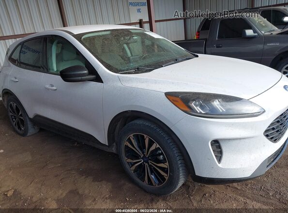1FMCU0G68MUB15290 2021 FORD ESCAPE Белый Вид задней части салона