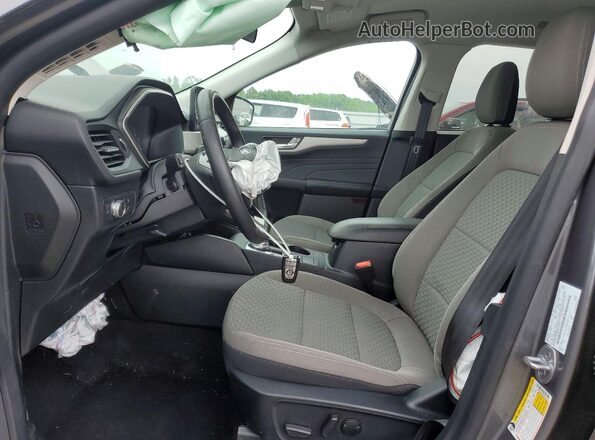 1FMCU0G68MUB33529 2021 FORD ESCAPE Gray Front interior view