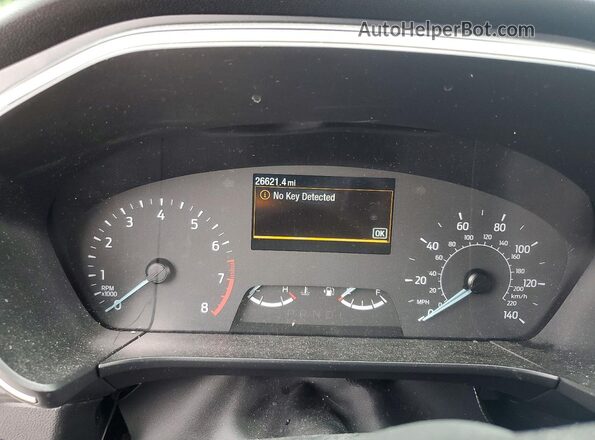 1FMCU0G68NUB63017 2022 FORD ESCAPE Silver Вид щитка приладів