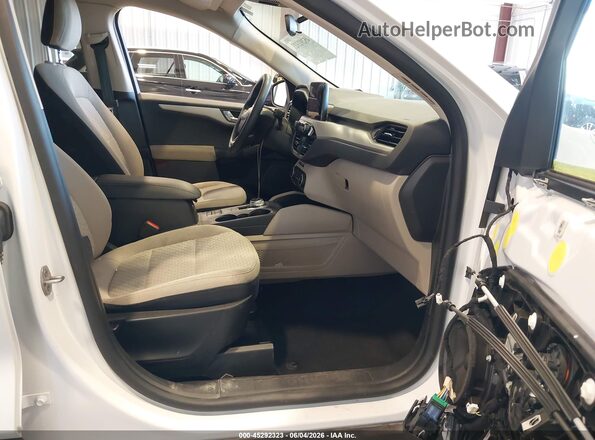 1FMCU0G69LUA78748 2020 FORD ESCAPE White Widok wnętrza z przodu