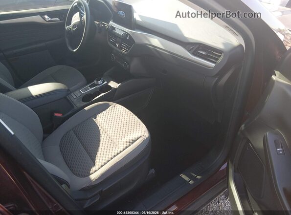 1FMCU0G69MUA93851 2021 FORD ESCAPE Красный Вид салона спереди
