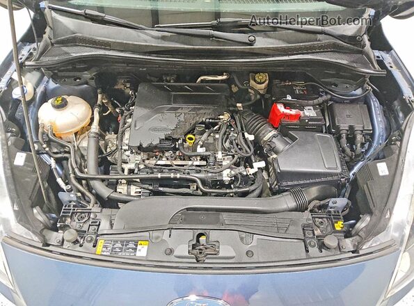 1FMCU0G6XLUB83945 2020 FORD ESCAPE Синий Вид подкапотного пространства