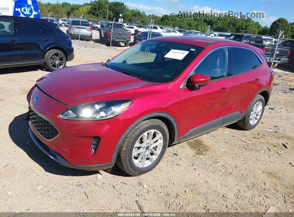 1FMCU0G6XLUB98204 2020 FORD ESCAPE Red Առջևի ձախ երեք քառորդ տեսարան