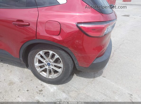 1FMCU0G6XMUB09894 2021 FORD ESCAPE Red Դիմացի տեսք