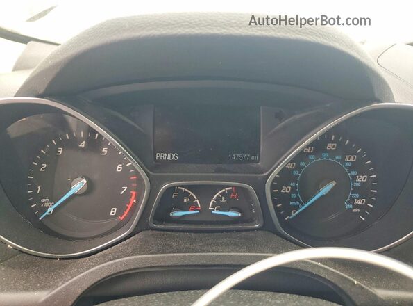 1FMCU0G70GUB97514 2016 FORD ESCAPE Черный Вид щитка приборов