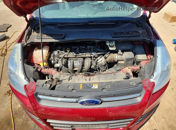 1FMCU0G72GUB84179 2016 FORD ESCAPE Maroon Вид підкапотного простору