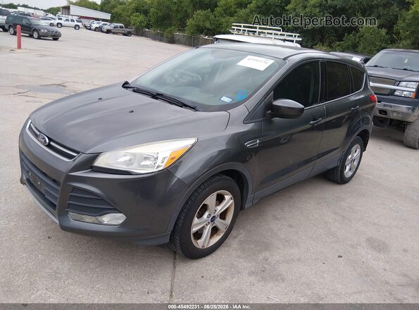 1FMCU0G72GUC57292 2016 FORD ESCAPE Gray Առջևի ձախ երեք քառորդ տեսարան