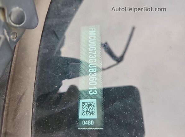 1FMCU0G73GUB36013 2016 FORD ESCAPE White 